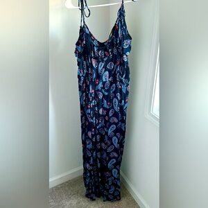 Paisley Print Maxi Dress